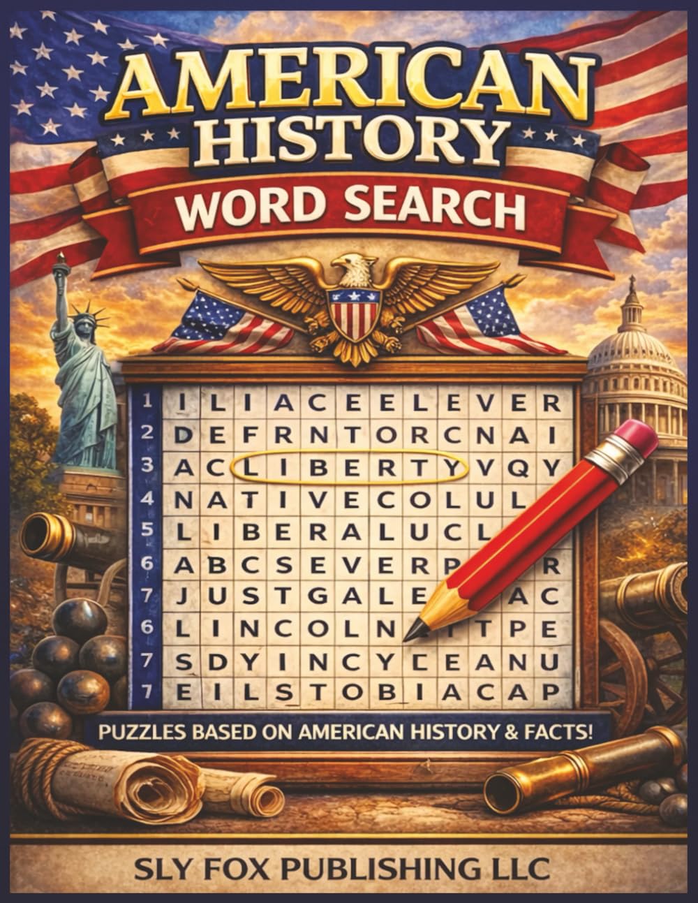 American History Work Search (Sly Fox Puzzle Series)