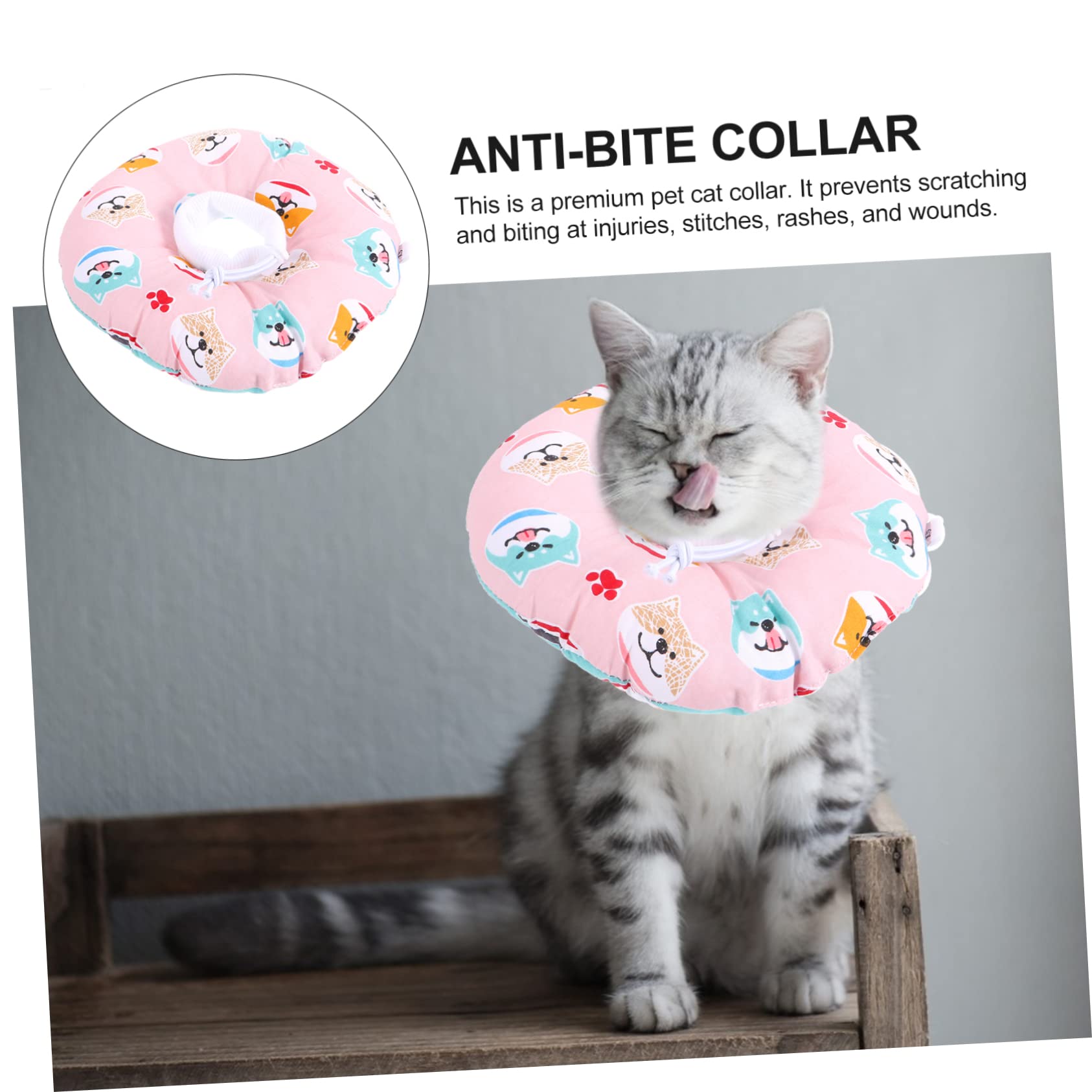 Sosoport 3piezas Collar De para Gatos Pequeños y Cachorros Collar para Protección De Heridas Diseño Cómodo y Ayuda La De Lesiones y Operaciones