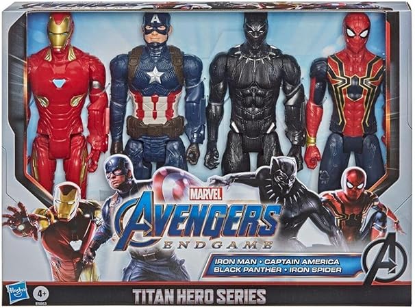 Fantastic Four Fails to Impress on Disney+ 9 71ry3DgNIWL. AC SY450 Marvel Avengers Endgame Titan Hero Series 12 Action Figures Captain America, Iron Spider, Black Panther, and Iron Man (4 Action Figures)