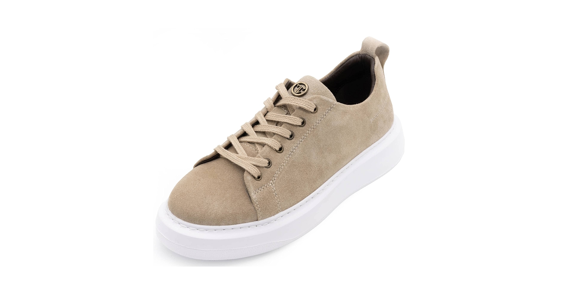 Amazon.com | SOLL Queen Men's Sneakers | Leather Perforated