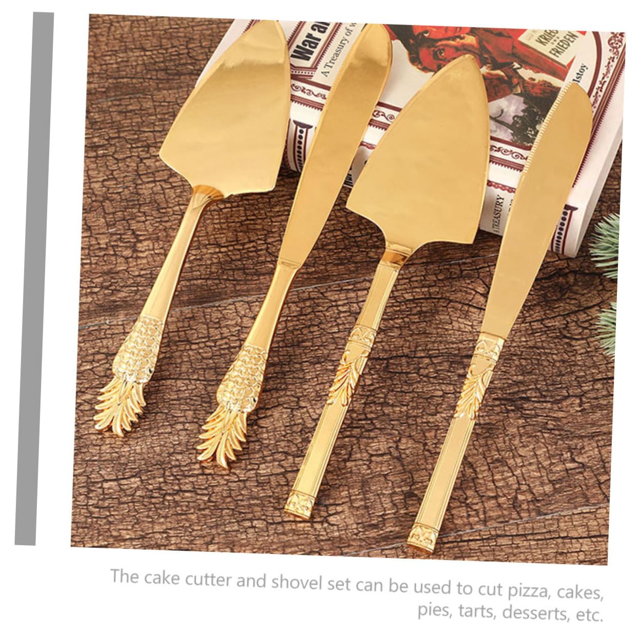 TOPBATHY 1set Utensili Per Inossidabile Spatola Per Dessert Per Compleanni e Speciali Design e Facile Usare