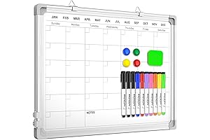 16x12Inch Dry Erase Earache Board Calendar