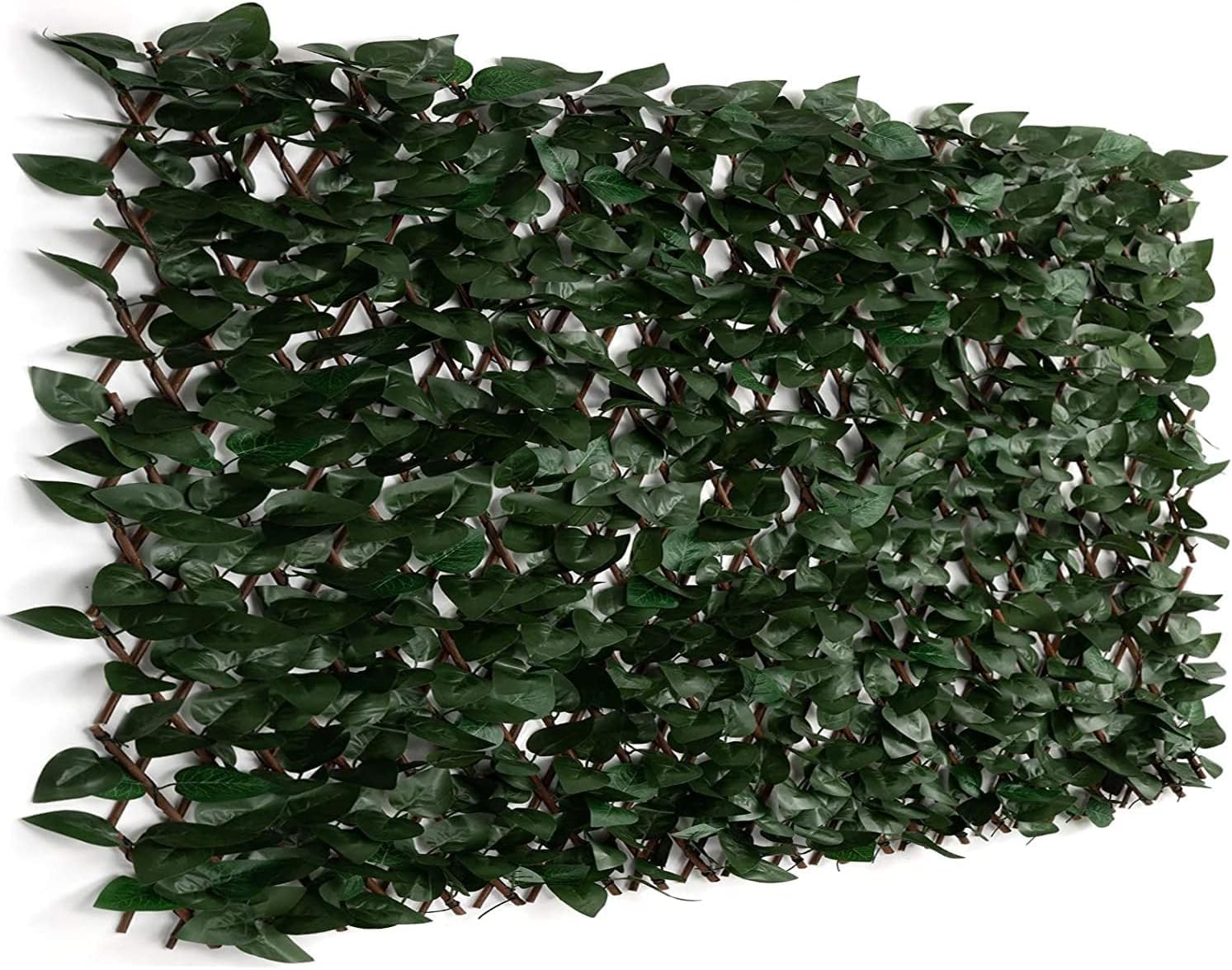 DOEWORKS Expandable Fence Privacy Screen for Balcony Patio Outdoor, 1PC Faux Ivy Fencing Panel for Backdrop Garden Backyard Home Decorations