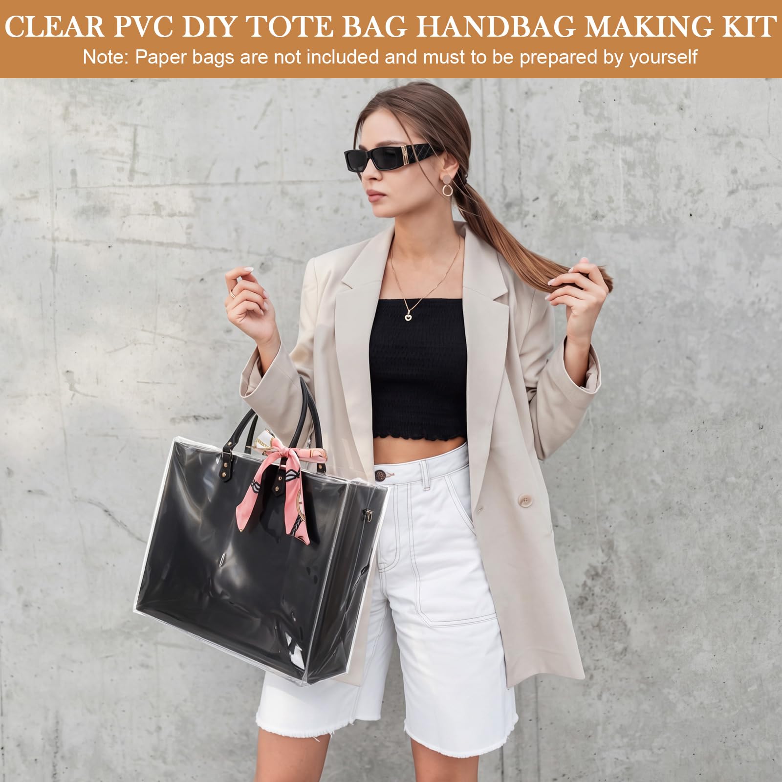 DIY Purse Making Kit - Make Your Own Tote Bag! -7