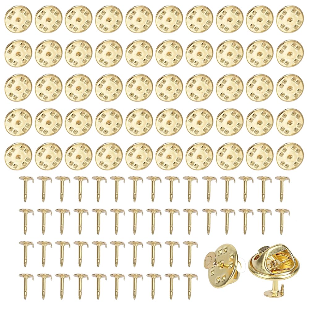 Amazon.co.jp: ピンバッジ金具と針セット ピンバッジのピンバッチ