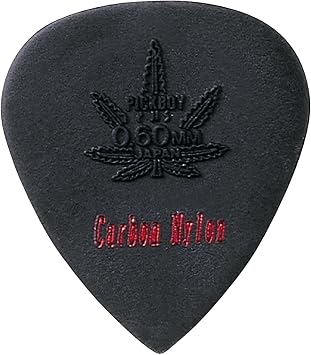 Pickboy Hi-Modulous, Reefer Pick, Carbon/Nylon, 0.60mm, 10 picks