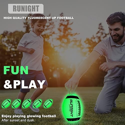 Miniatura 4 de Fútbol de fútbol que brilla en la oscuridad fútbol holográfico de cuero brillante para juegos nocturnos regalo de pelota iluminada para interiores y