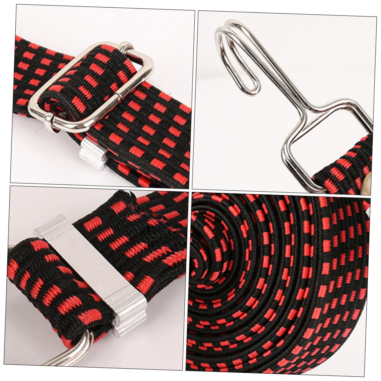 VICASKY 1pc Elastic Luggage Strap Widened Bike Motorcycle Cargo Belt for Secure Fixation Heavy Duty Design for Easy Storage and Versatile Use Trucks and Bikes