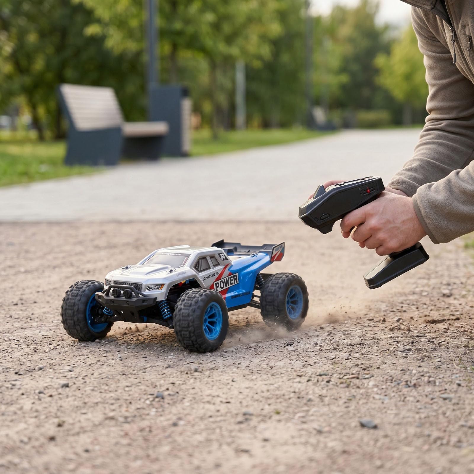 Coche RC Todo Terreno 1/16, de Control Estable 2.4G, para Off Road (con