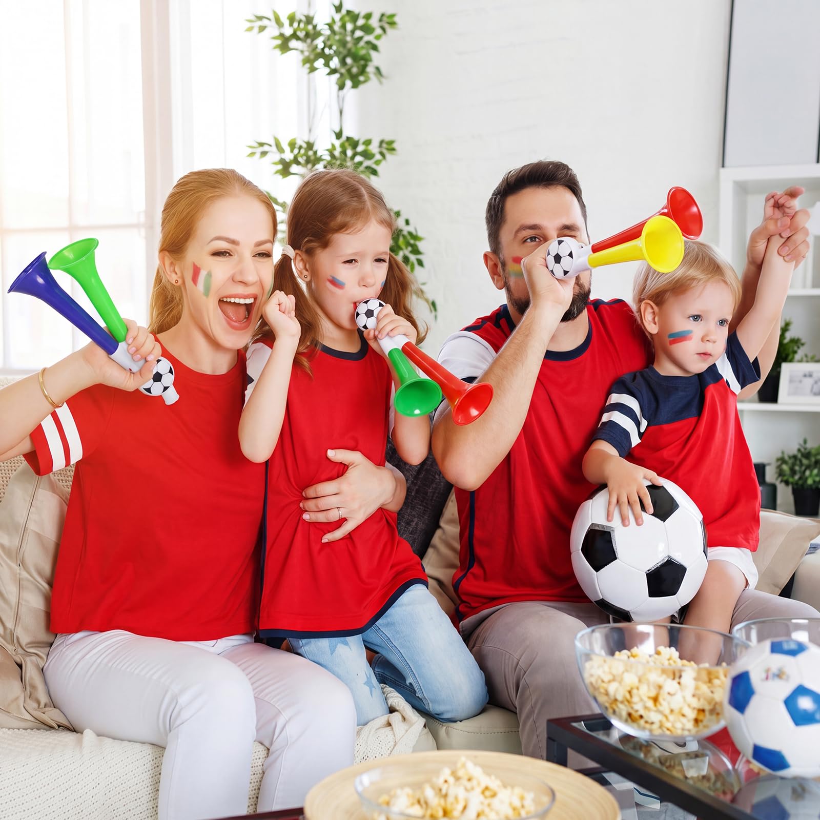 Tromba Ad Aria Compressa Portatile, Tromba Pneumatica con Pompa, Ideale per Gite in Barca, Eventi Sportivi, Feste, Compleanni, Lauree e Altre Occasioni