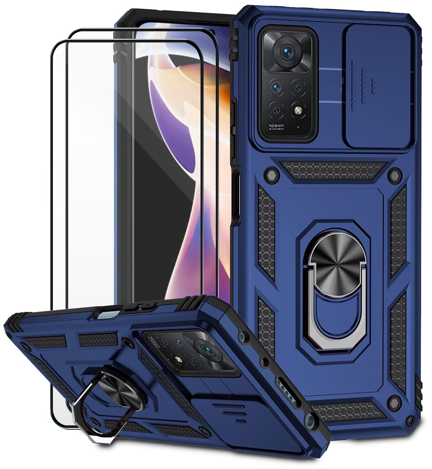 Distribución Funda silicona Xiaomi Redmi Note 11 Pro / Note 12 Pro 4G, alta protección e