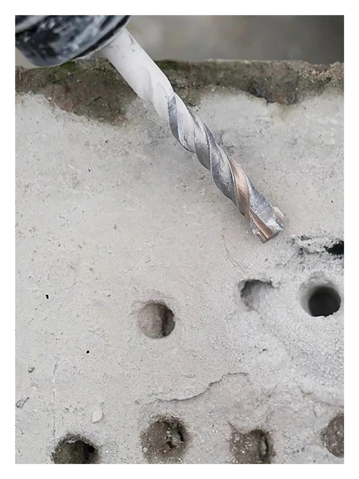 1 Pezzo Di Calcestruzzo SDS Plus 6-25 Mm Punta A Croce Testa Di Taglio A Doppia Coclea Martello 260 Mm Muro Di Mattoni Blocco Muratura