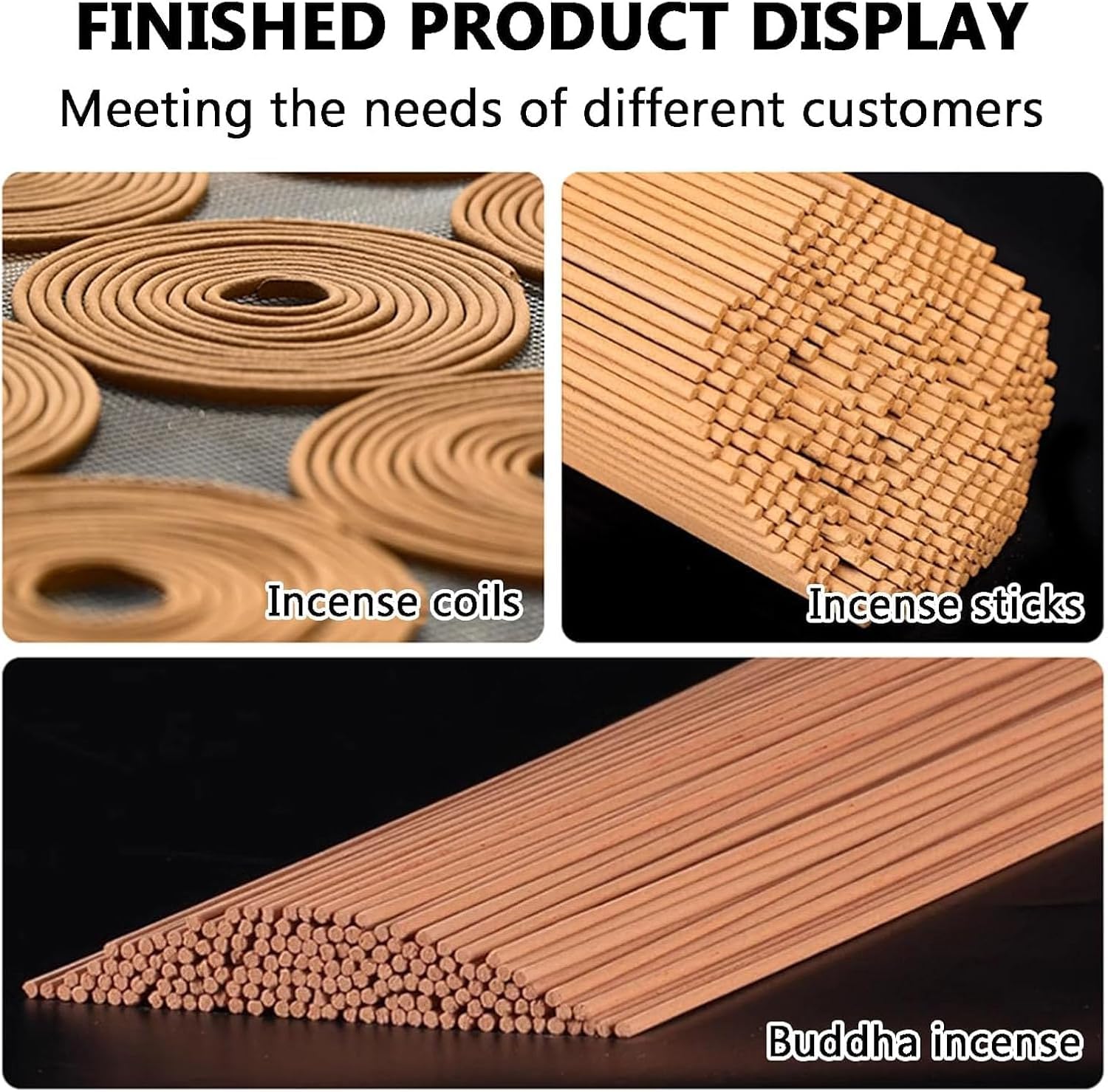 Ręczna maszyna do produkcji kadzidełek, ręczna prasa ze stali nierdzewnej z 3 formami, regulowany stojak 50-56 cm do akcesoriów zapachowych DIY