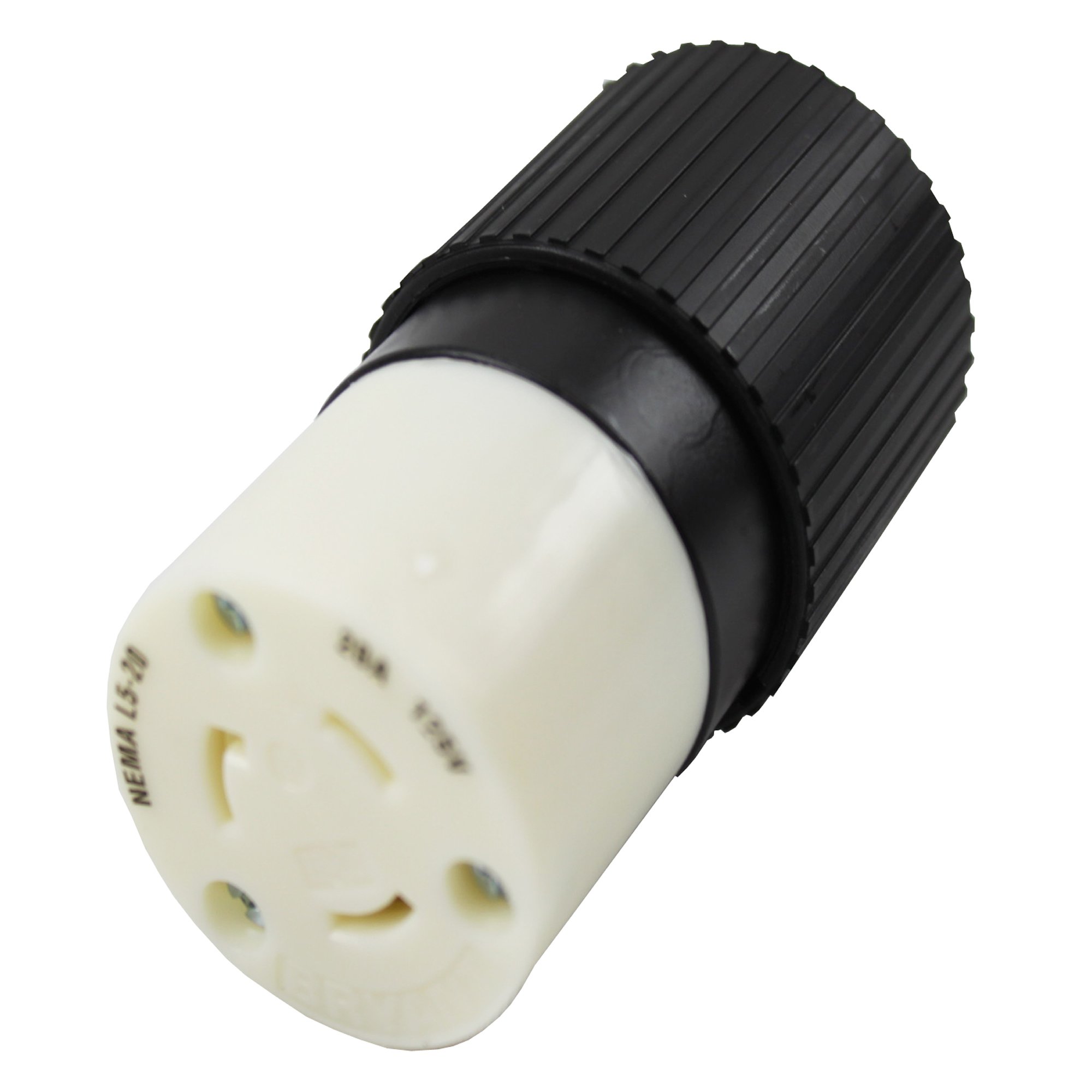 Amazon.com: 20A 125V TL CONN part # 70520NC 2P3W L5-20 Twist Lock