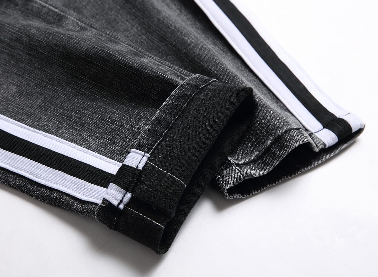 ABSECAI Men's Ripped Jeans Slim Fit Skinny Stretch Jeans Pant - Image 5