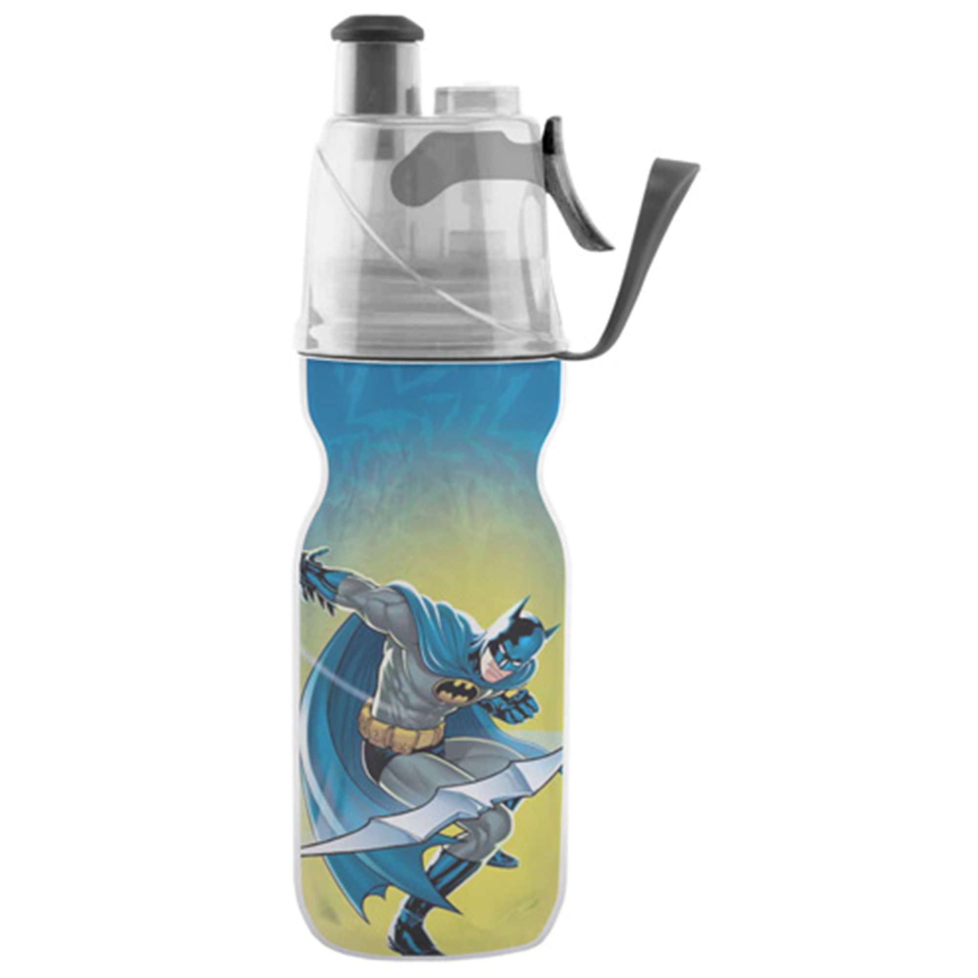 O2COOL HMCM127 Batman Mist 'N Sip Water Bottle
