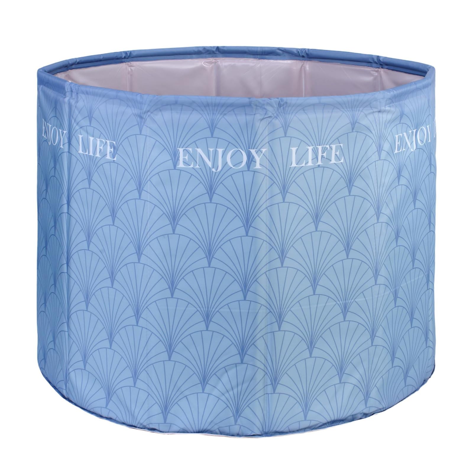 Portable Foldable Bathtub,Adult Freestand BathTubs,Collapsible Soaking Tub for Home,Gym Plunge Tub,Spa,Indoor Outdoor Ice & Hot Bath for Athletes Recovery(Blue)
