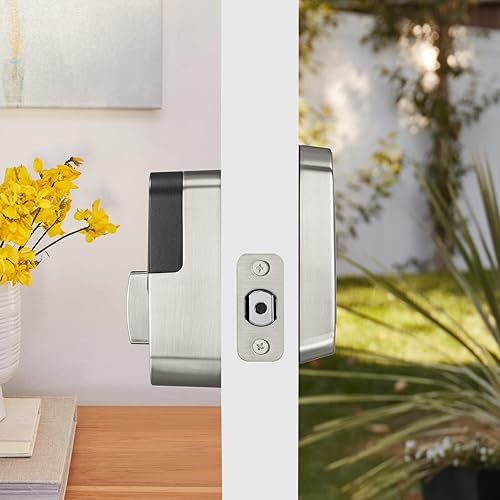 Miniatura 3 de Yale Assure Lock 2 Touch (nuevo) - Cerradura de puerta de huellas dactilares en níquel satinado - Desbloquea con tu código o tu huella digital -