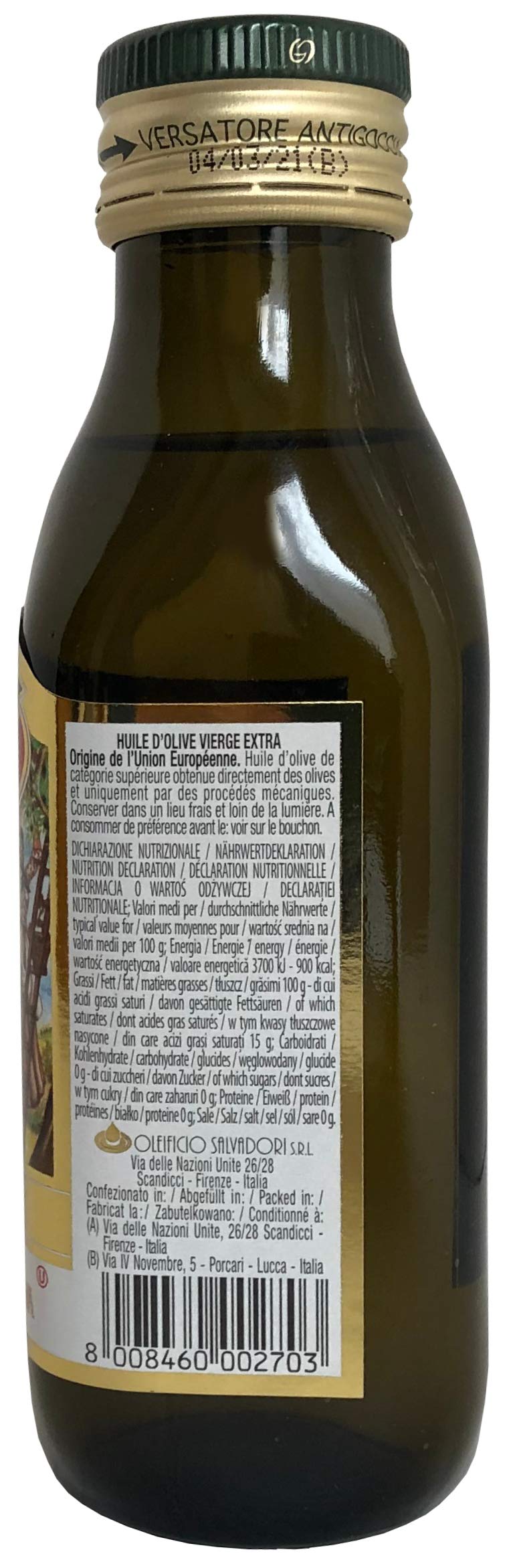 Pilavas Ouzo Nektar 38% Vol. (11 X 0,7l + 250 ml Olivenöl "Salvadori")