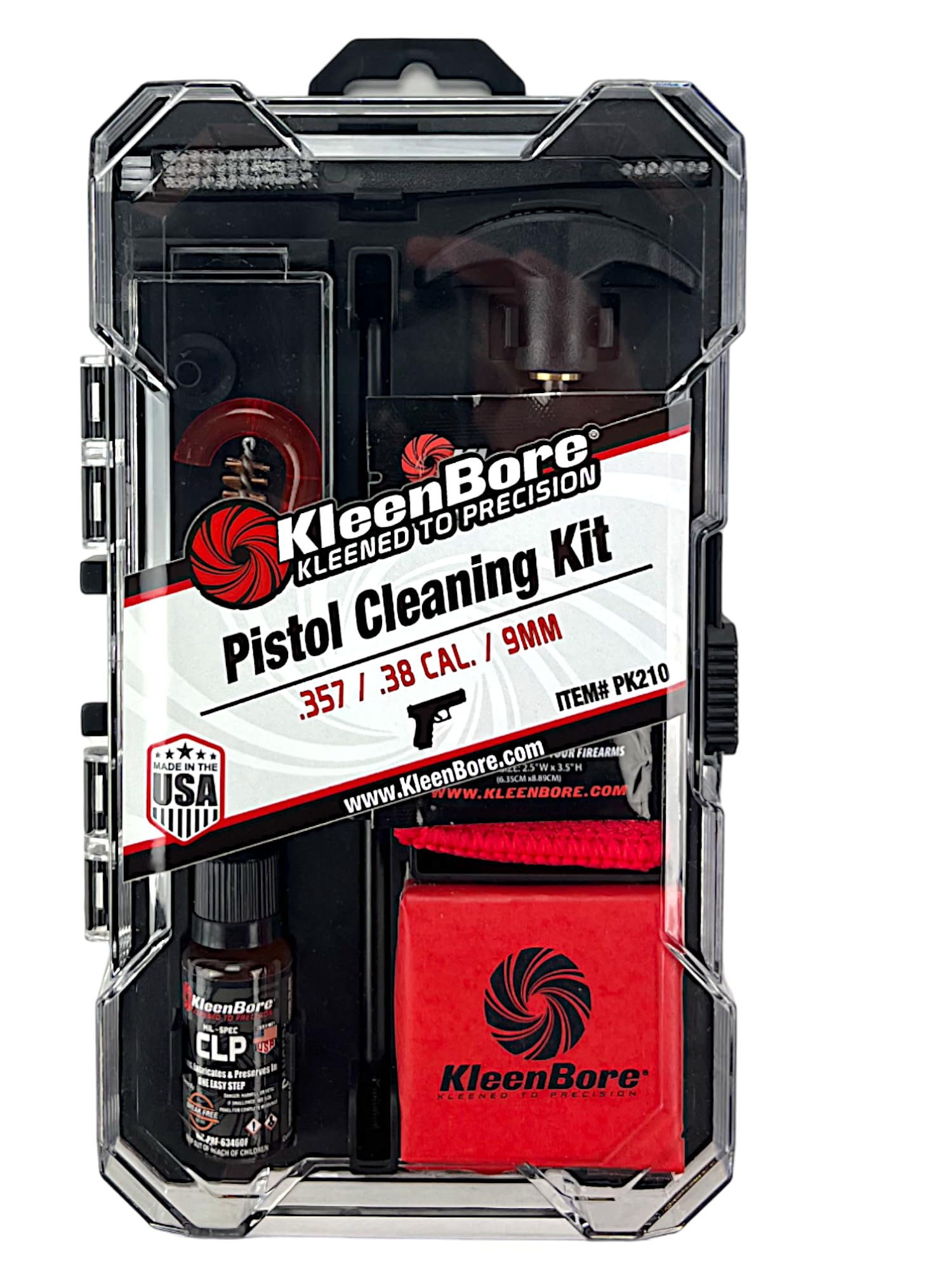 KleenBore Hg 38/357/9mm Cln Kit