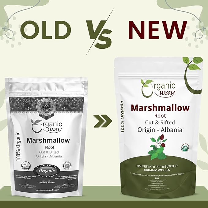 Té de Raíz de Malvavisco Orgánico 4 Onzas miniatura 2