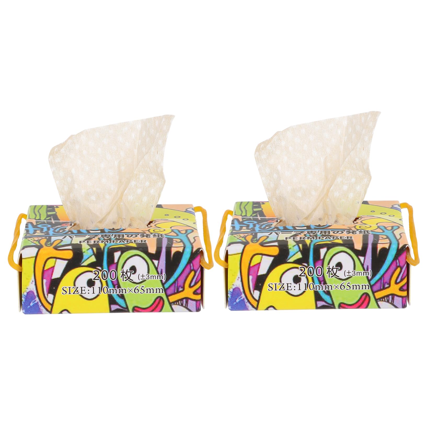 FOMIYES 1200 Pcs Perm Paper Salon Perm Paper Packing Wrap End Wraps for Hair Paper Towel Dispenser Hair Styling End Wraps Hair Curling End Wraps Salon End Wraps Colorful Hair Curler Curly