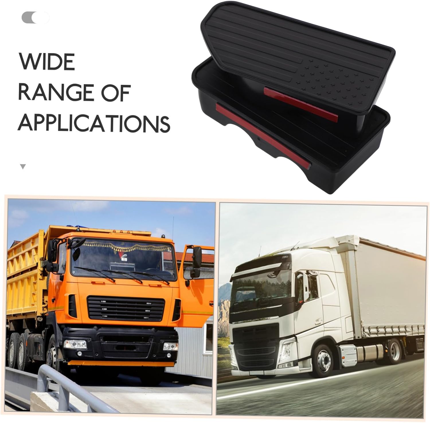 1Pair Truck Bed Covers Durable Stake Pocket Plugs for Easy Installation Lightweight Protective Design for Cargo Safety