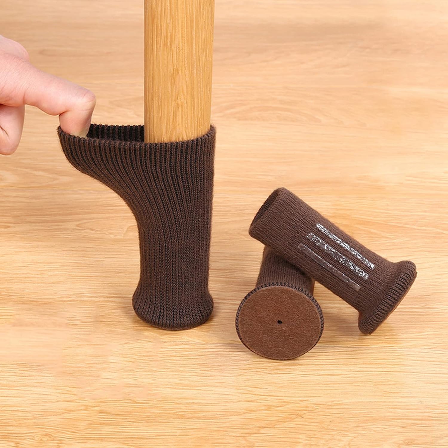 Loom Tree® Chair Leg Floor Protectors Silent High Elastic Anti-Shedding for Chair 24 Pieces | Furniture | Other Home Furniture