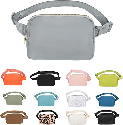 VOROLO Waist Pack for Running Fanny Pack for Women and Men Crossbody...