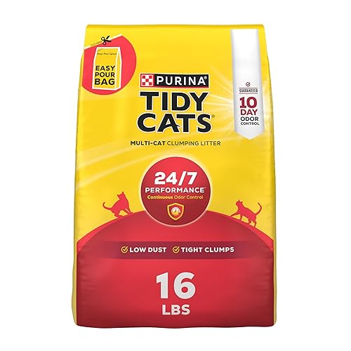 Purina Tidy Cats Clumping Cat Litter Odor Control, 24/7 Performance