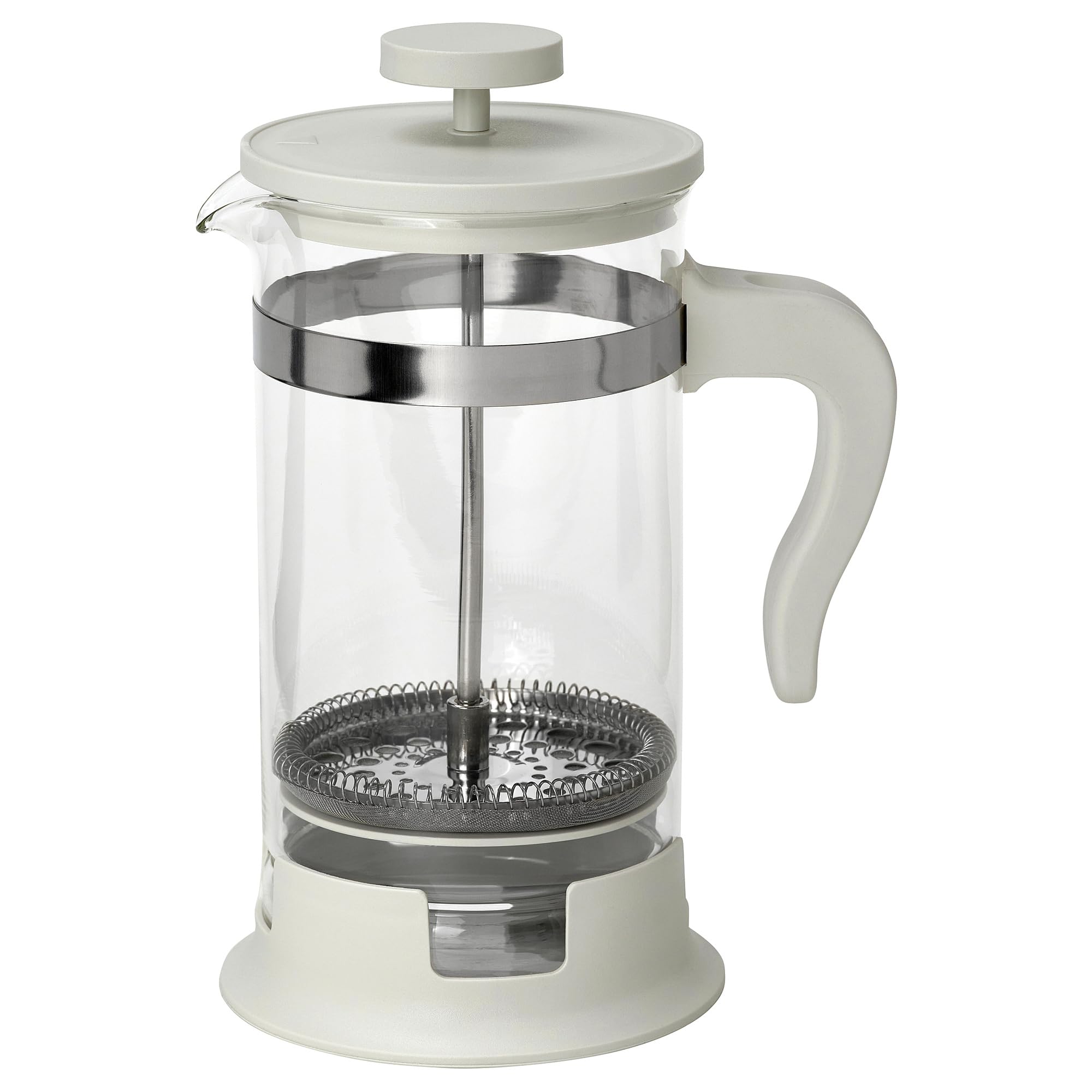 Cafetière UPPHETTA en verre pour éviter les résidus de marc