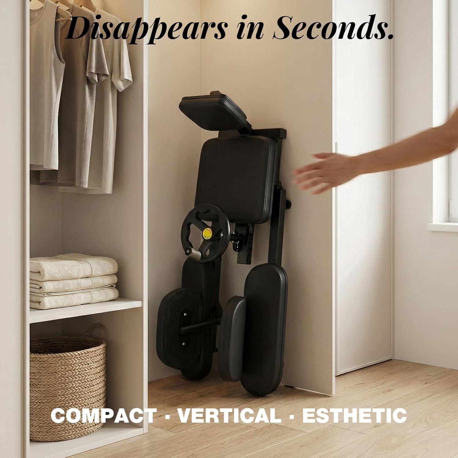 Vohala Heavy Duty Leg Stretcher, 400LBS Leg Stretch Machine, Steel Frame Equipment Splits Machine, Improve Flexibility Training Machine for Home Gym Split and Fitness