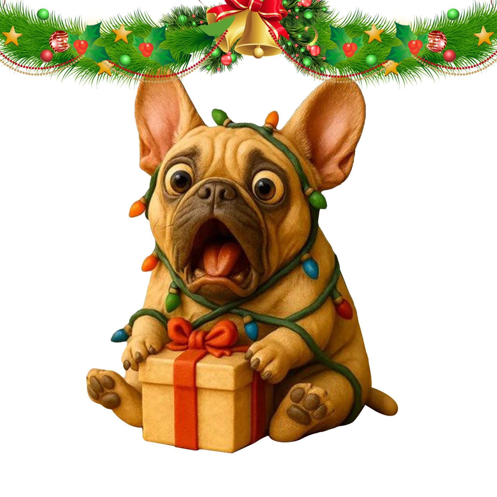 Figurines en résine de Noël : l'astuce pour décorer un petit appartement facilement