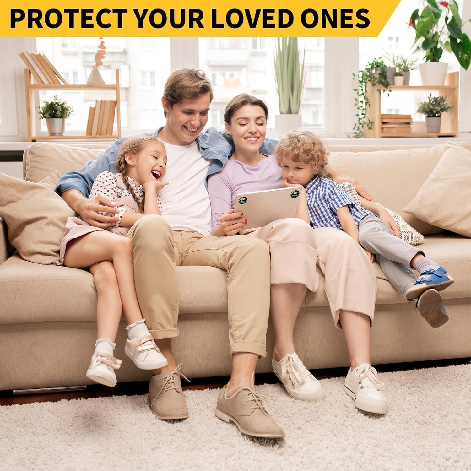 25 Pieces Cell Phone Blocker Protection Neutralizers Stickers for Smart Phones Tablets Laptops Computer WiFi Priner TV Electronic Devices Black