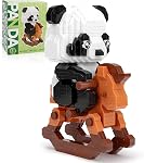 Panda Micro Mini Blocs de construction pour adultes, 1192 PCS ensembles de blocs de construction mini animaux pour sacs de bonbons, cadeaux de fête 14+, cadeau de Noël anniversaire pour adultes, prix de carnaval