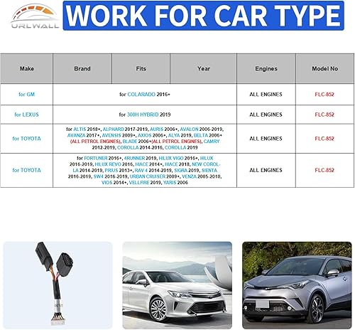 Miniatura 21 de Controlador de respuesta del acelerador, acelerador de pedal de carreras electrónico inteligente de 9 modos para Toyota 4Runner Tundra Land Cruiser
