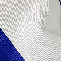 Vista 6 de Masonic Master Mason Blue Lodge Delantal de tela blanca con borde de cinta de grogrén azul, Blanco y azul