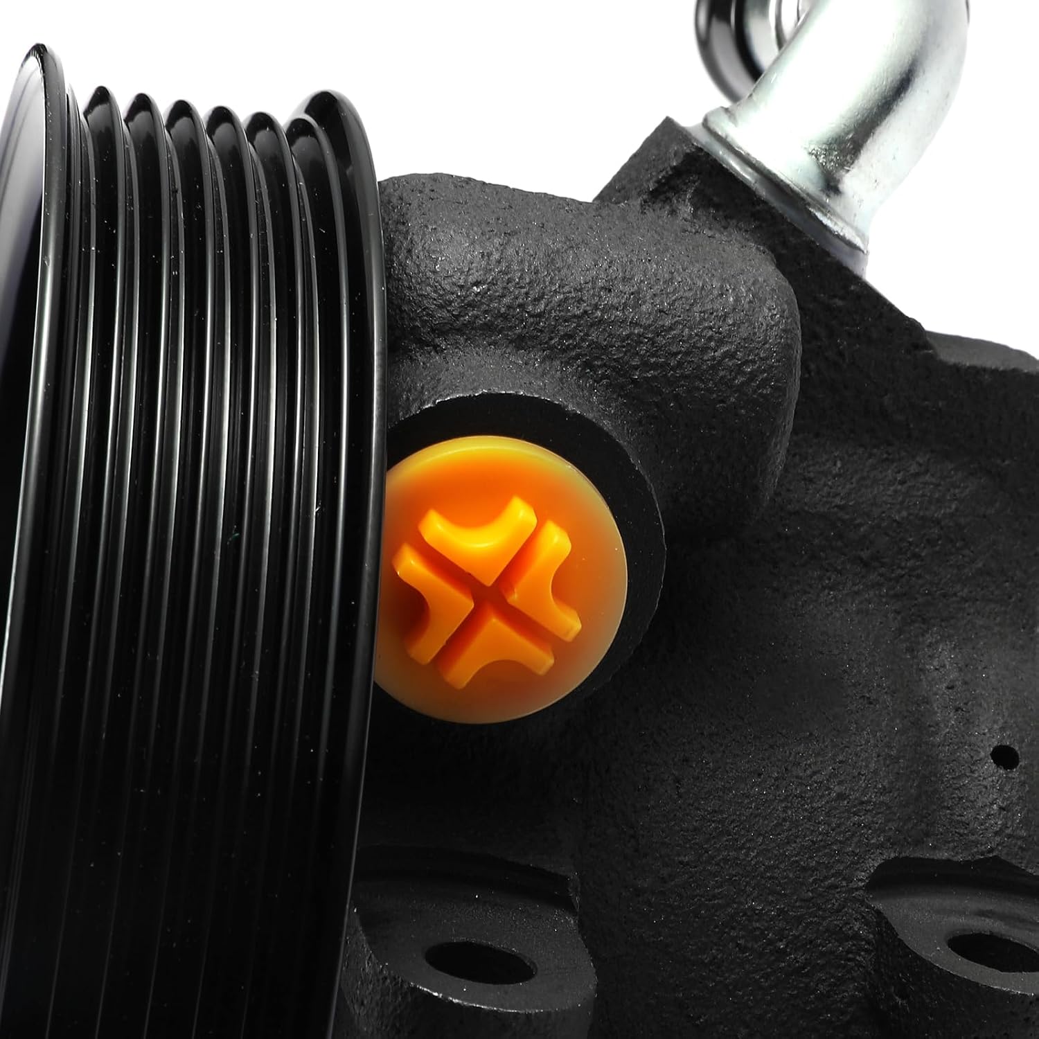 7W1Z3A674B Power Steering Pump with Pulley Compatible with Ford Crown Victoria 2004-2007 Lincoln Town Car 2003-2006 Mercury Grand Marquis 2004-2007