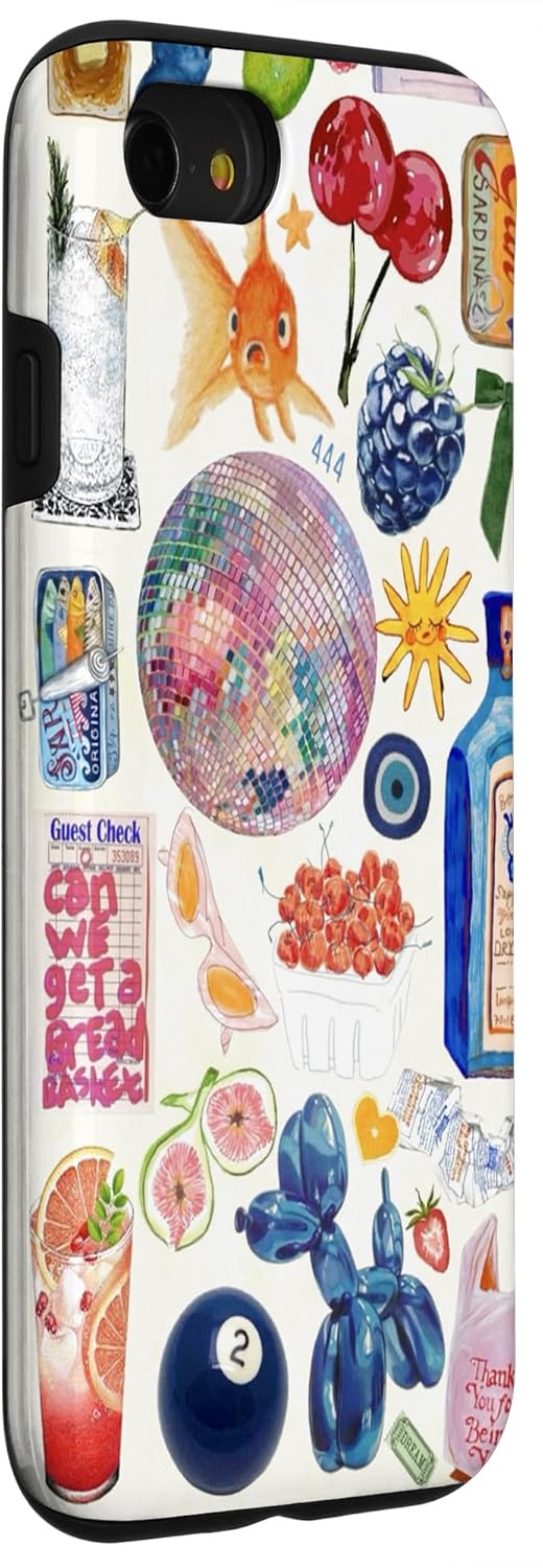 European Italian Summer Beach Collage Case for iPhone SE (2020) / 7/8