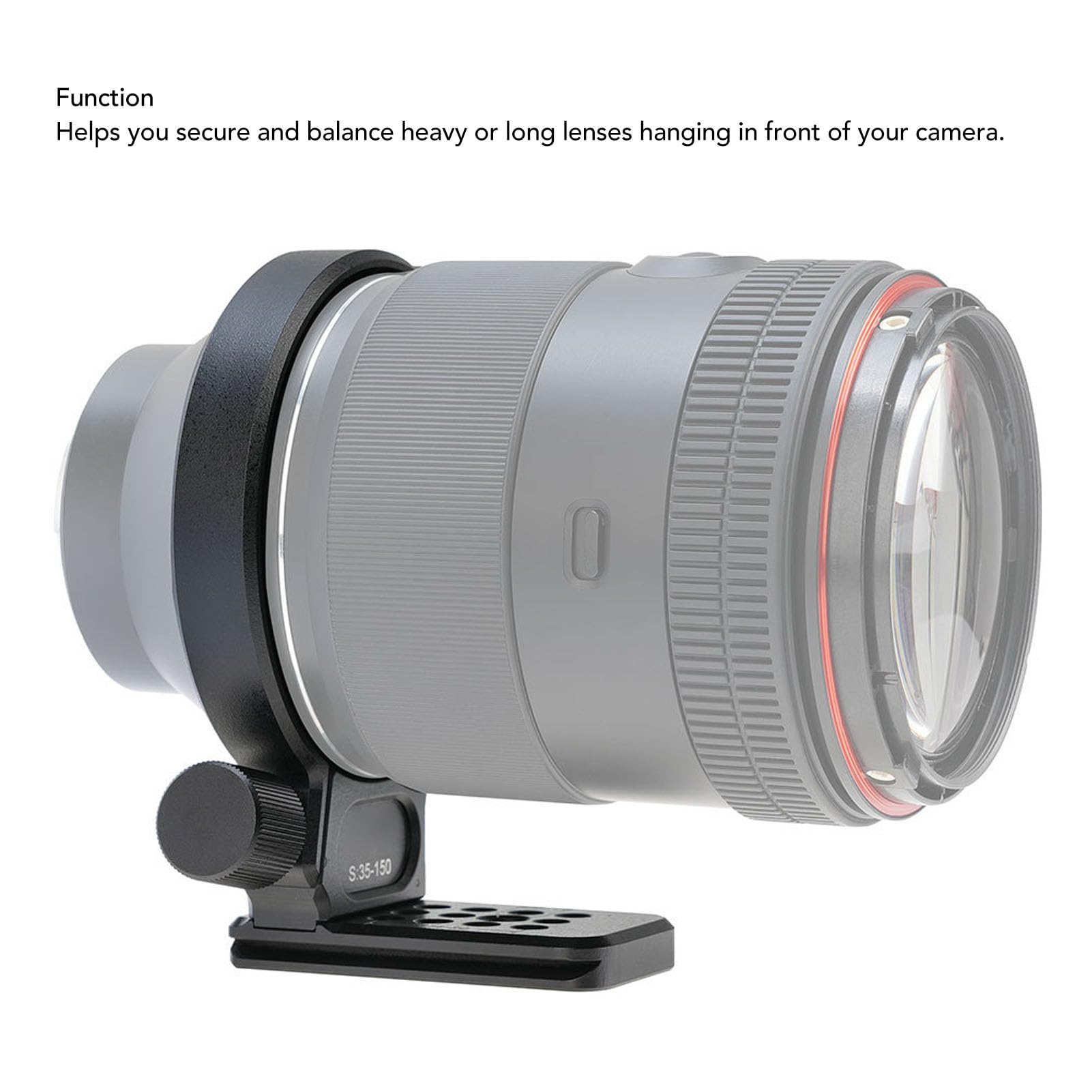 Tripod Mount Ring Aluminum Alloy Quick Release Plate SAMYANG AF 35-150mm Lens Accessories