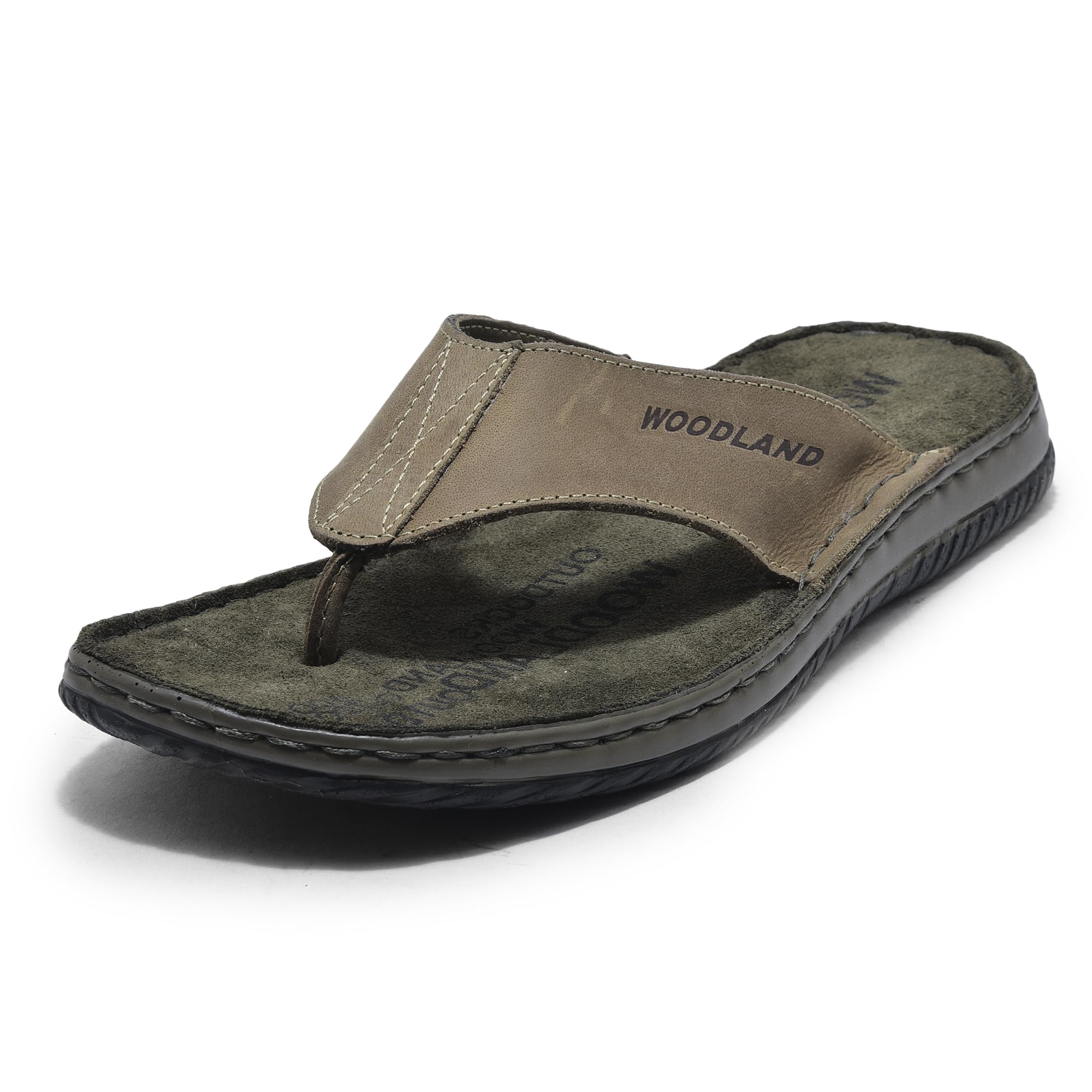 woodland Men's Leather Slippers-picture-33