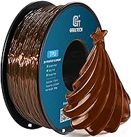 Vista 45 de Geeetech Filamento TPU de 1.75mm, Shore 95A – Filamento flexible para impresora 3D con alta elasticidad, carrete de 1KG (2.2lbs), precisión