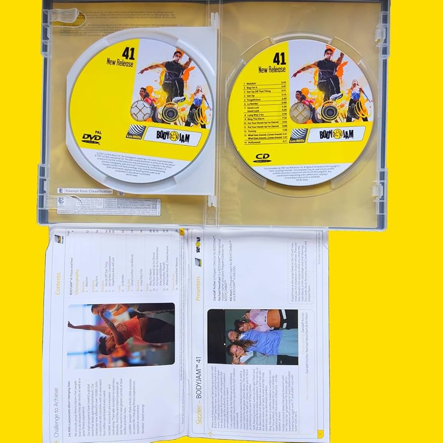 スポーツ・フィットネス LESMILLS BODYJAM CD DVD Amazon.co.jp: ボディジャム 41 CD DVD LESMILLS BODYJAM