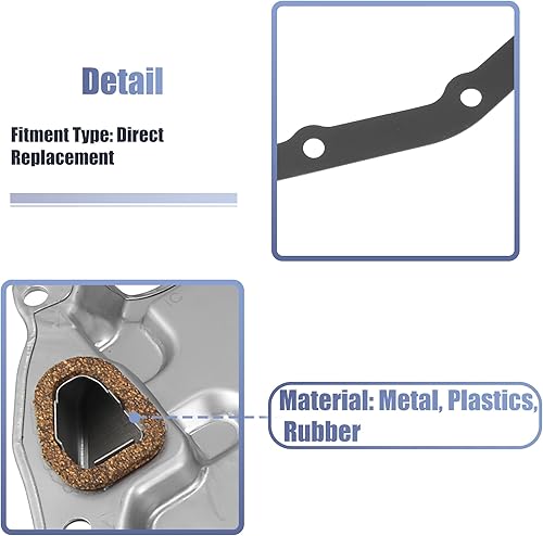 Miniatura 4 de X AUTOHAUX 1 Unidades 93741509 Kit De Junta De Cárter De Aceite De Filtro De Transmisión Para Chevrolet Aveo 1.6L L4 - Gas 2004-2008