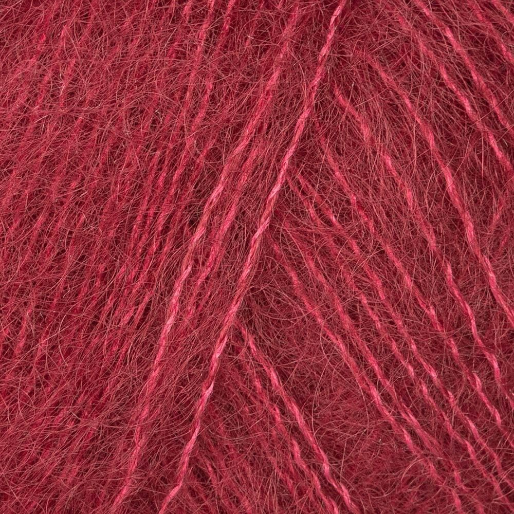 Valley Yarns Southampton - 2 Ply, Lace Mohair & Silk Yarn - 0.88oz (25g), 230yds (210m) - Red Garnet Yarn for Crochet, Knitting - Lightweight & Soft for Scarves, Shawls, Clothes