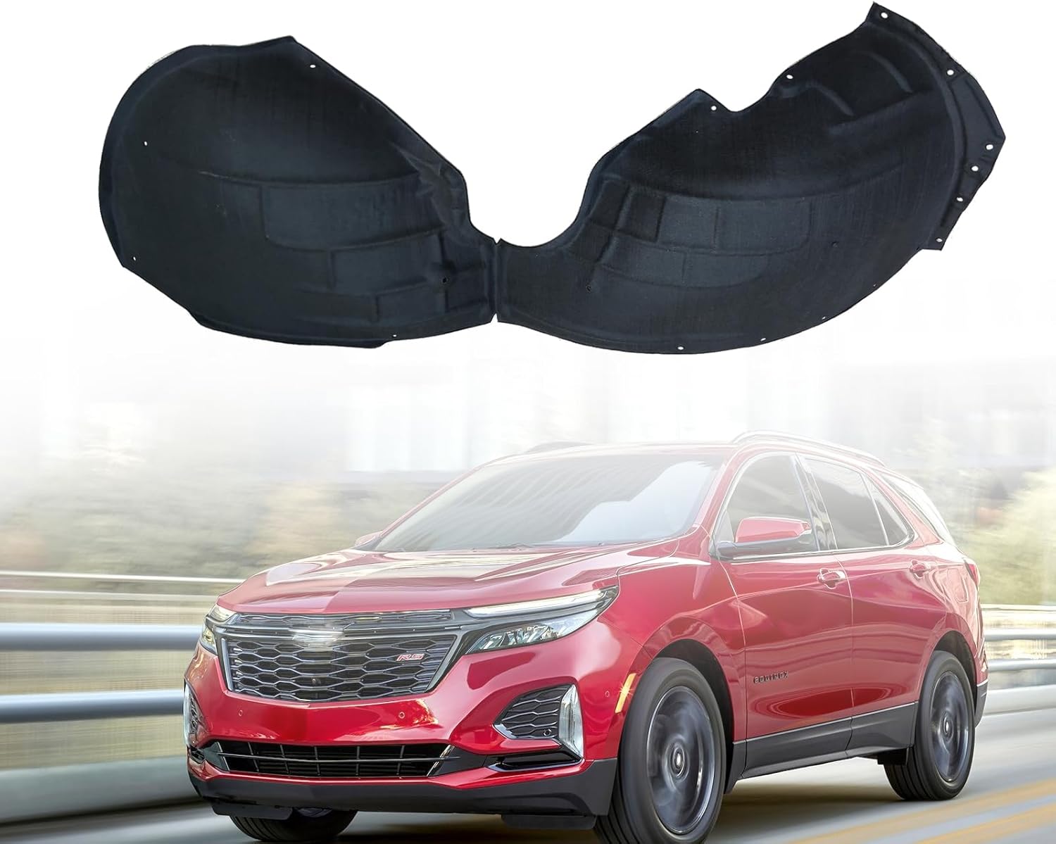 New Front Right Passenger Side Inner Fender Liner Compatible with 2018-2024 Chevy Equinox 84364223 GM1249278(Right)
