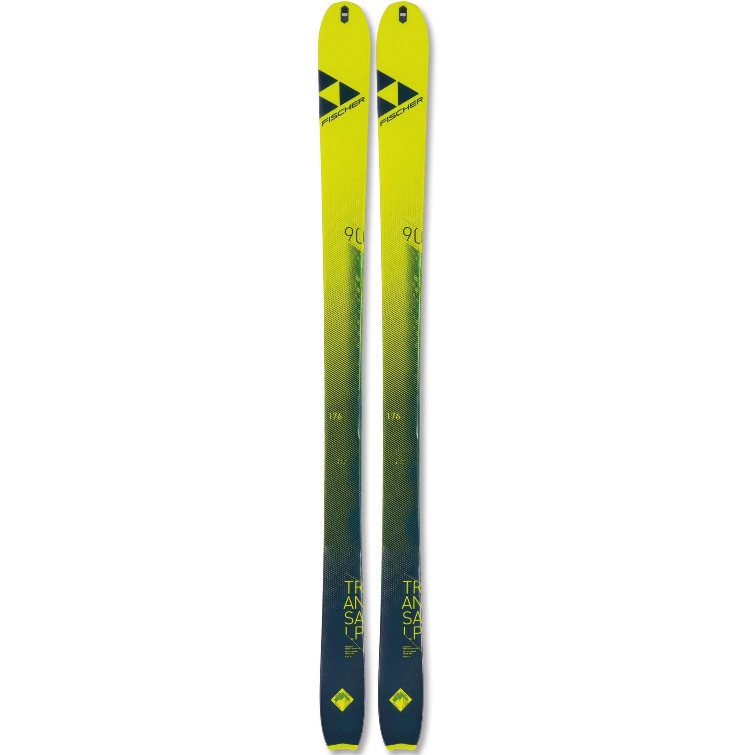 FISCHER Transalp 90 Carbon Ski de randonnée Jaune 176