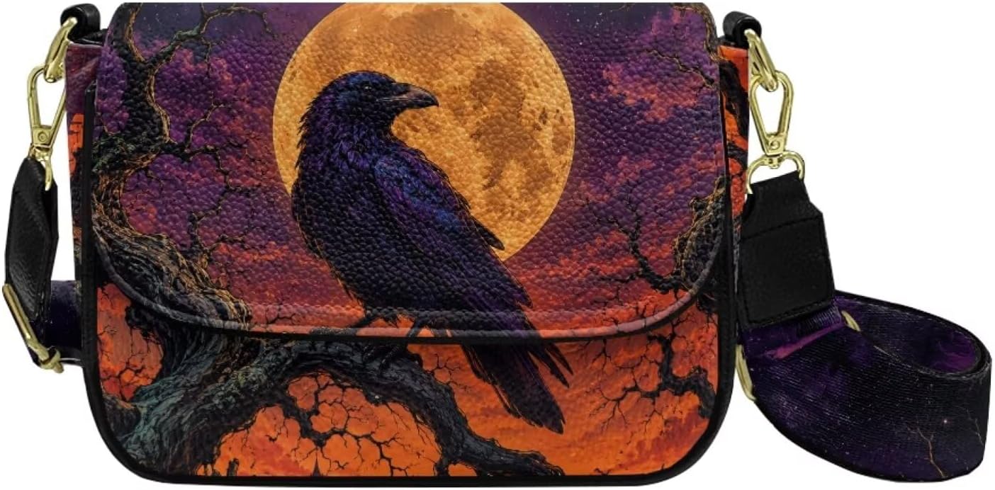 Shoulder Handbag for Women Trendy Crossbody Bag Small Satchel with Adjustable Wide Strap for Shopping Business