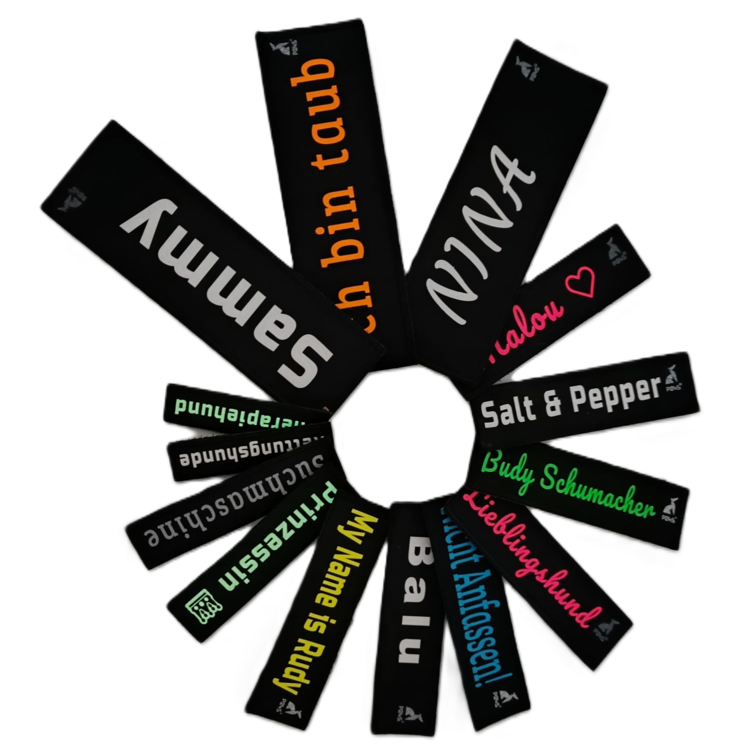 Personalisiertes Klett Patch 80x50mm - Militärische Aufnäher Mit Bestickung