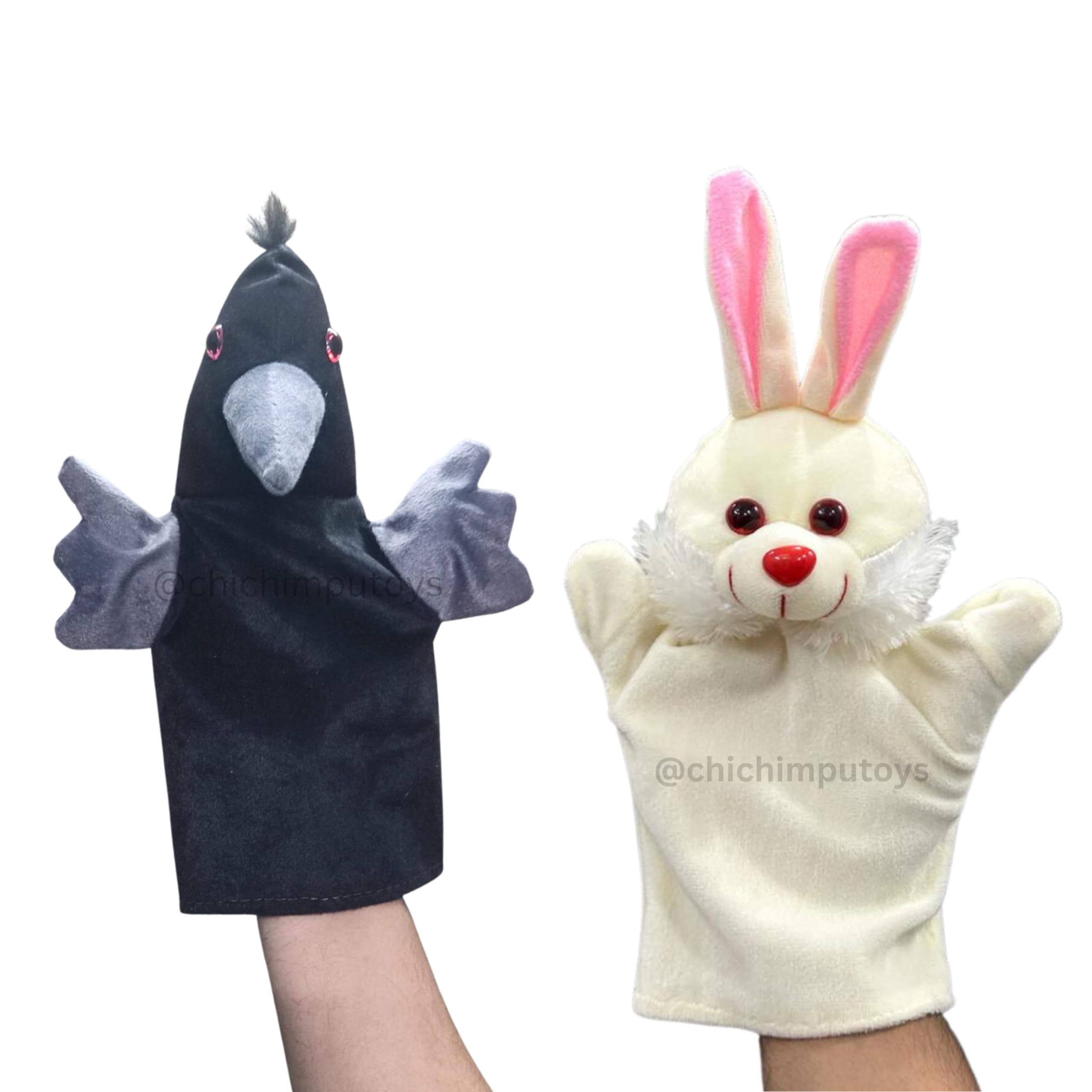 Buy ChiChimpu Toys Storytelling Hand Puppets Crow Hand Puppet